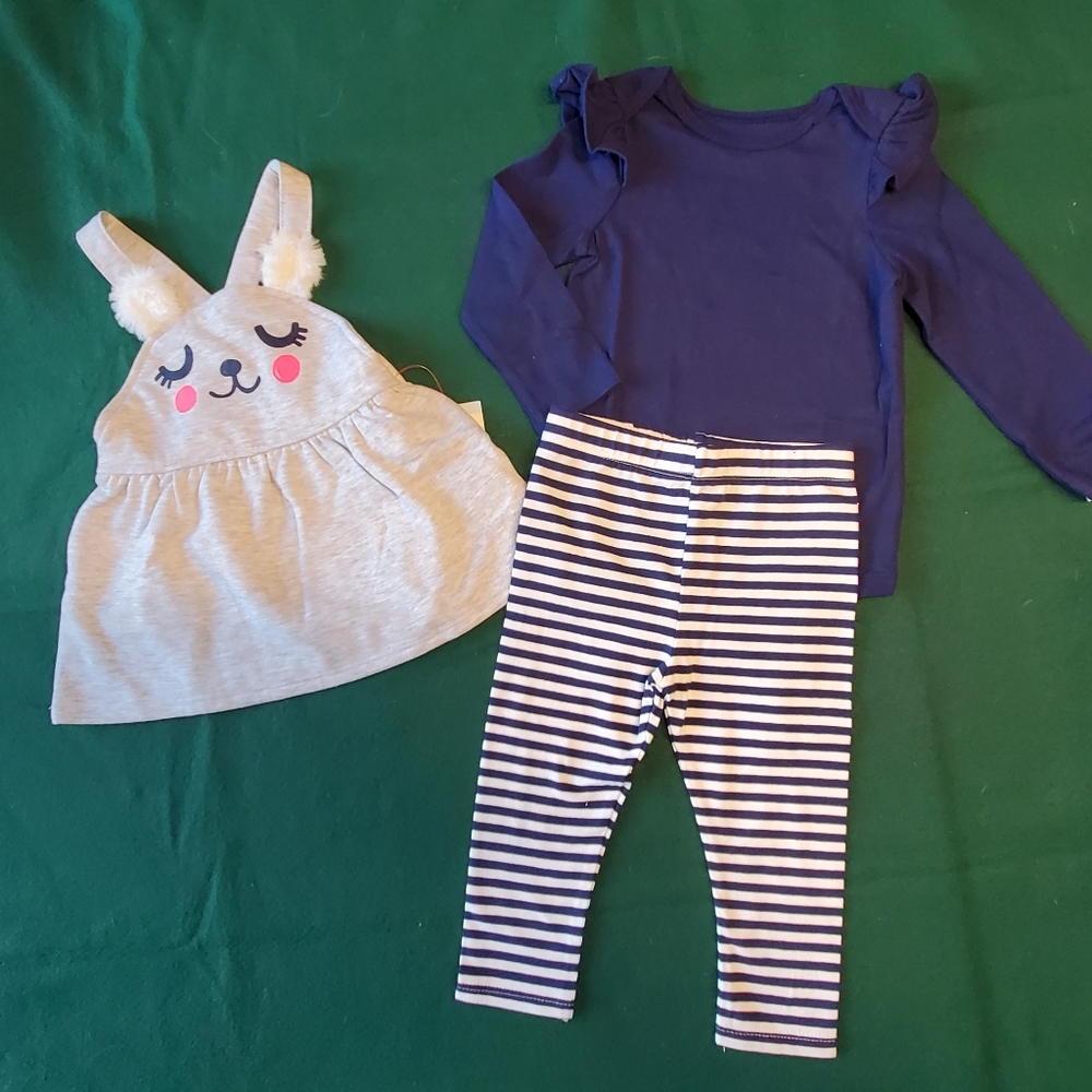 3-piece Baby Cat & Jack outfit - Picture 2 of 10